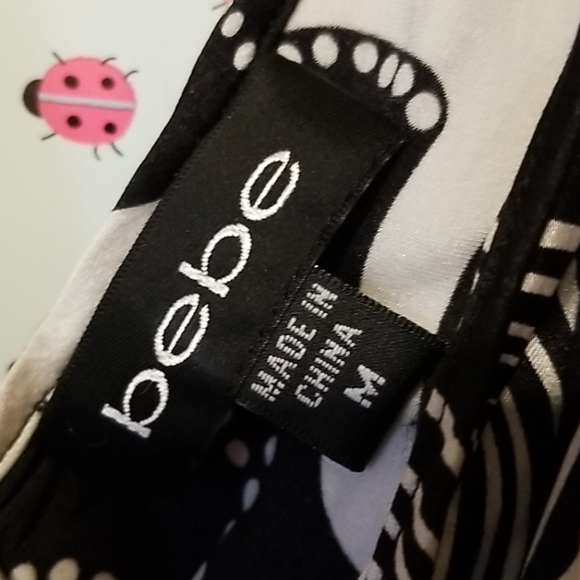 Bebe, womans M, dreas top, EUC - Picture 8 of 8